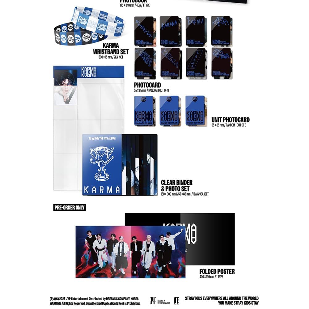 StrayKids KARMAシリアル ×5 StrayKids KARMAシリアル ×5 Stray Kids - straykids KARMA HMV