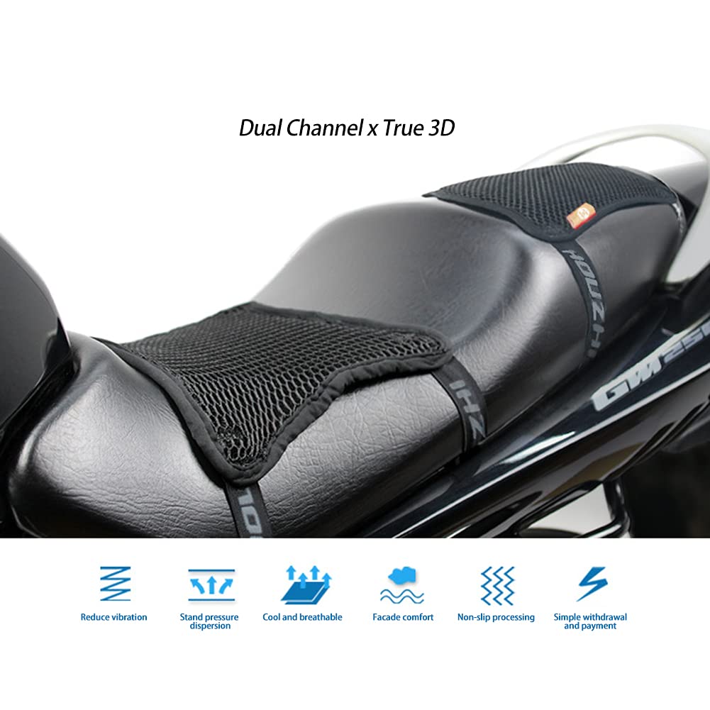 Coprisedile Per Moto,MoreChioce Antiscivolo - 3