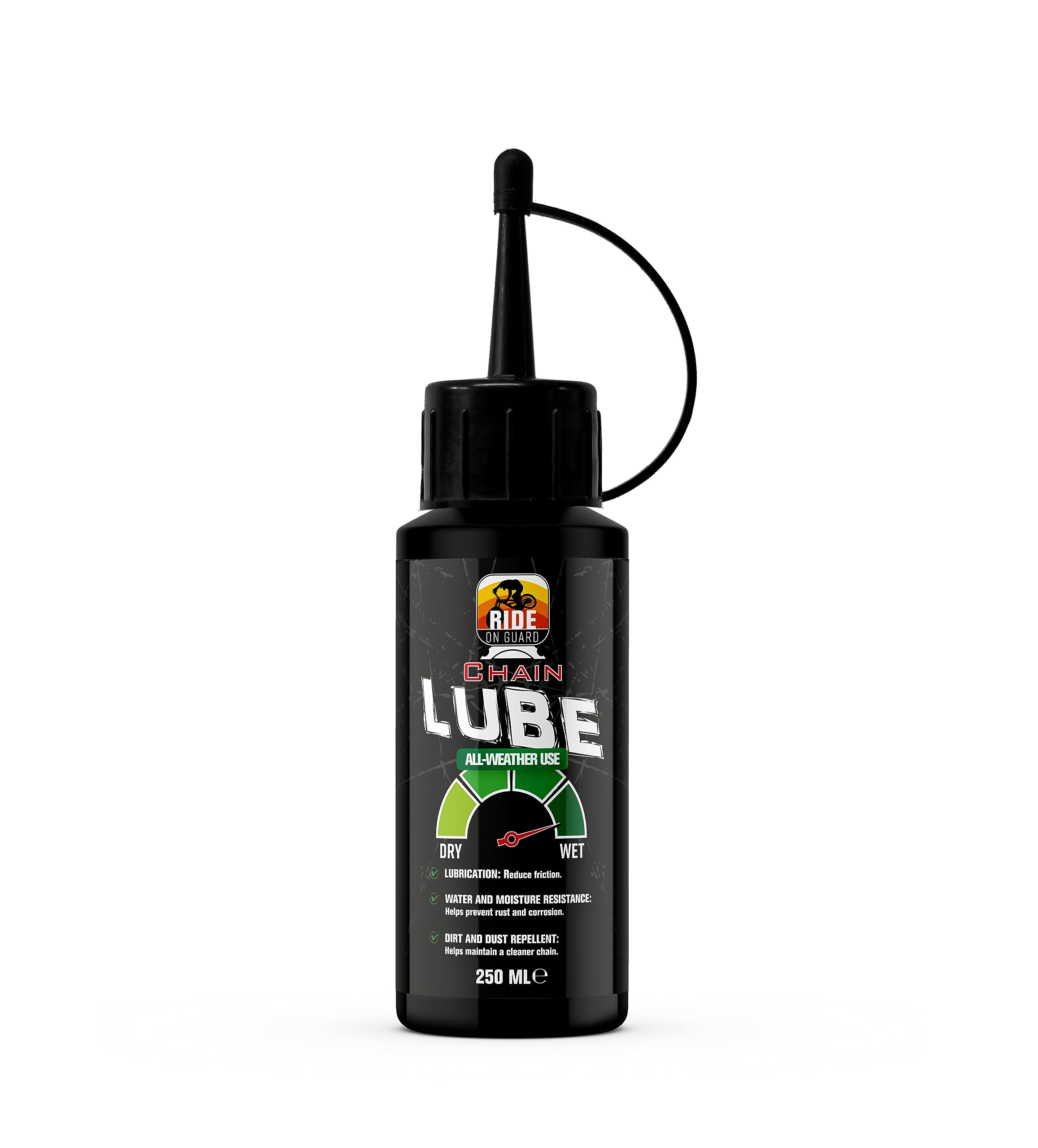 Ride Guard - Wet Chain Lube Bicycle Lubricant, Suitable for All Types of Bikes - 100ml