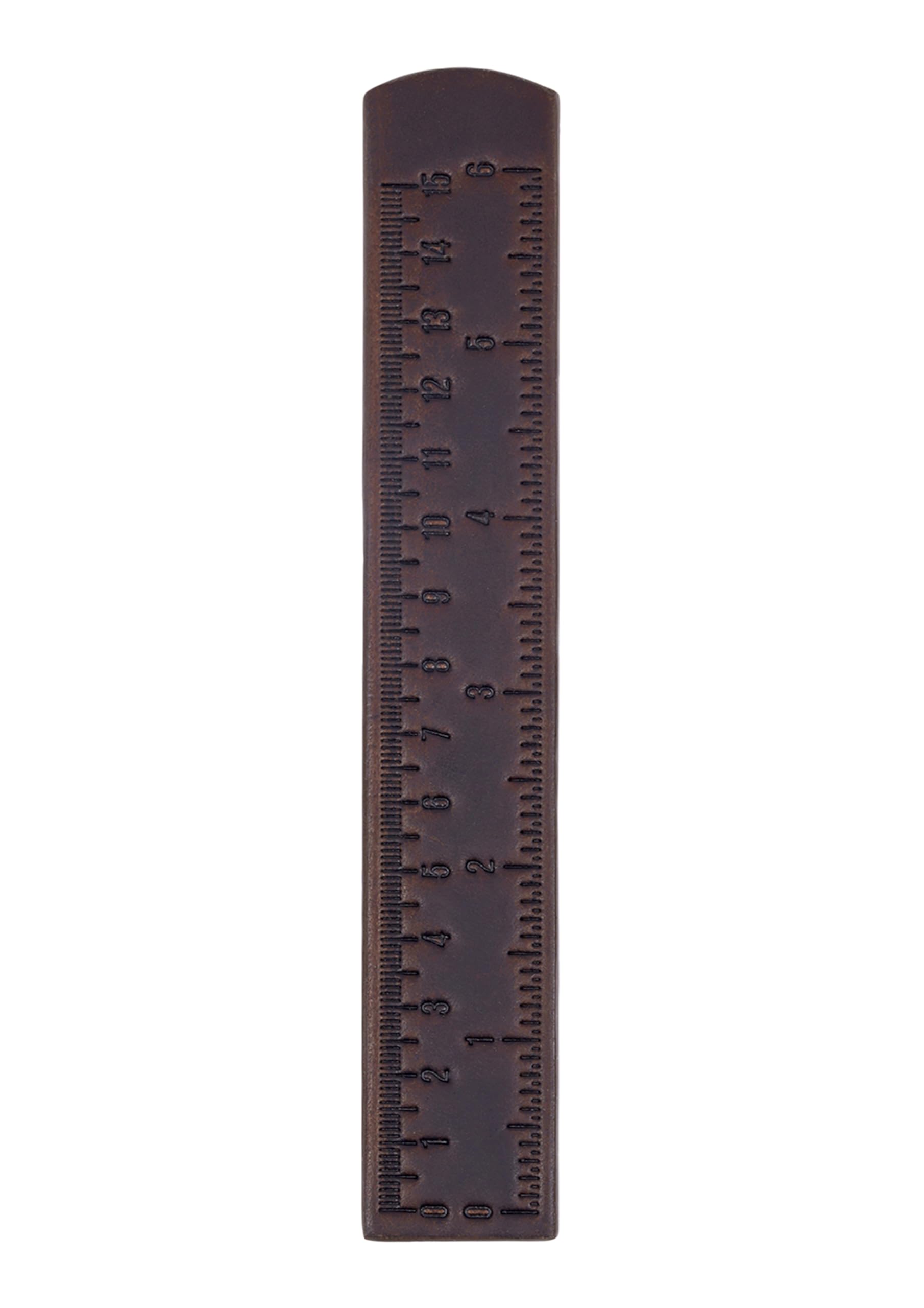 RASDEK Leather Bookmark Ruler Design | Book Marker for Reading | Bookmarks for Books, Students & Book Lovers | School & Office Reading Accessory (Not a Measuring Device)