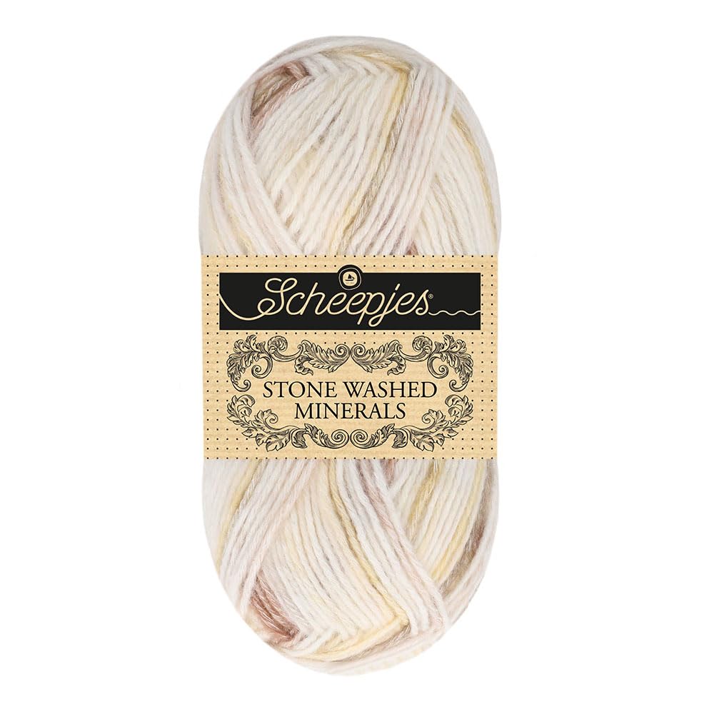 Scheepjes - Scheepjes Stone Washed Minerals 904 Amber Aurora (130m) Soft Yarn - 1x50g