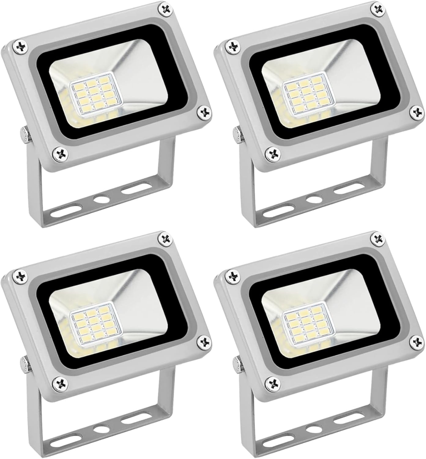 MERRYHE 10W LED Floodlights DC 1224V, IP65 Waterproof Work Light for