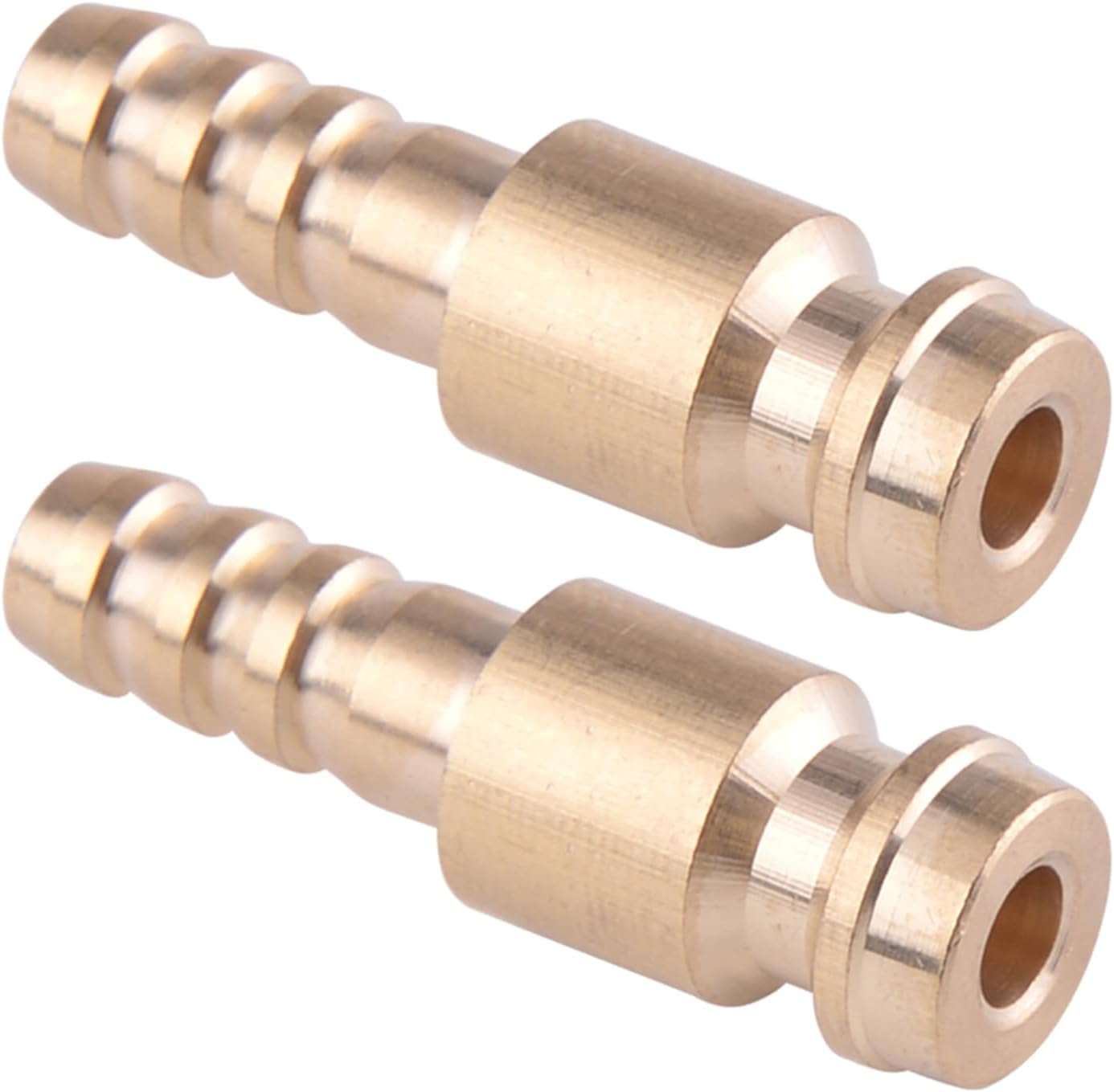 2Pcs 6mm Dia. & Water Male Adapter Quick Connector Replacement Fit For TIG Welding Torch Intake Φ6 Water Speed Connector