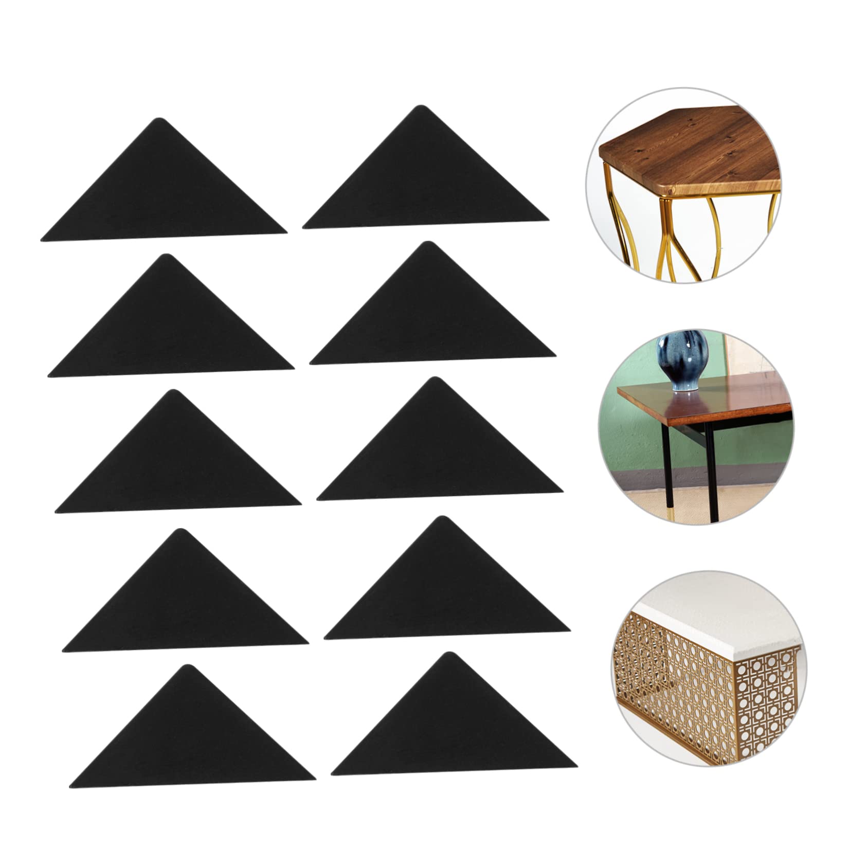 LIFKOME 100Pcs Safety Corner Protectors Durable Plastic Edge Guards for Furniture Table and Photo Frames Easy to Install Lightweight Protection for Seniors