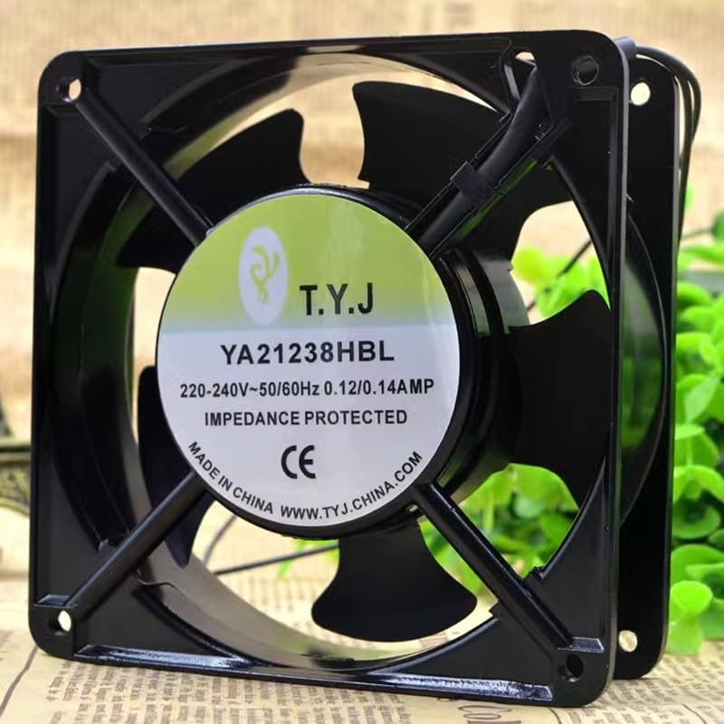 YA21238HBL 220V 12CM 12038 LED Display Dedicated Cooling Fan 120 * 120 * 38mm