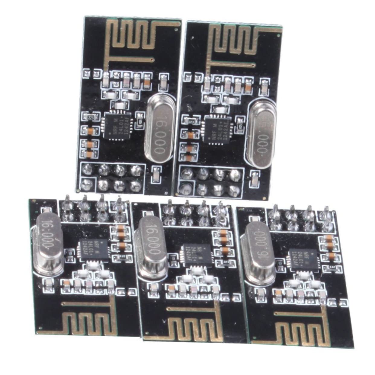 KICHOUSE Professional Pc 5pcs 2.4ghz Wireless Transceiver Module Gfsk 25 Channels Industrial Grade