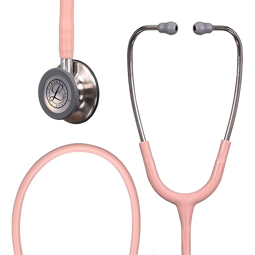 3M Littmann Classic III Stethoscope, Champagne Pink