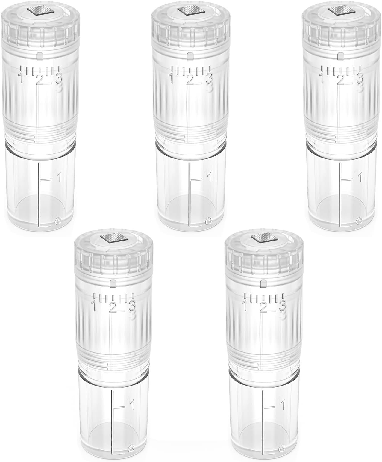 Dr.pen Hydra.Pen H3 Cartridges Nano-HS, Original Hydra.Pen Replacement Cartridges for Microneedling Pen H3 Model, Authentic Disposable Microneedling Cartridges (Nano-HS, 10Pcs)