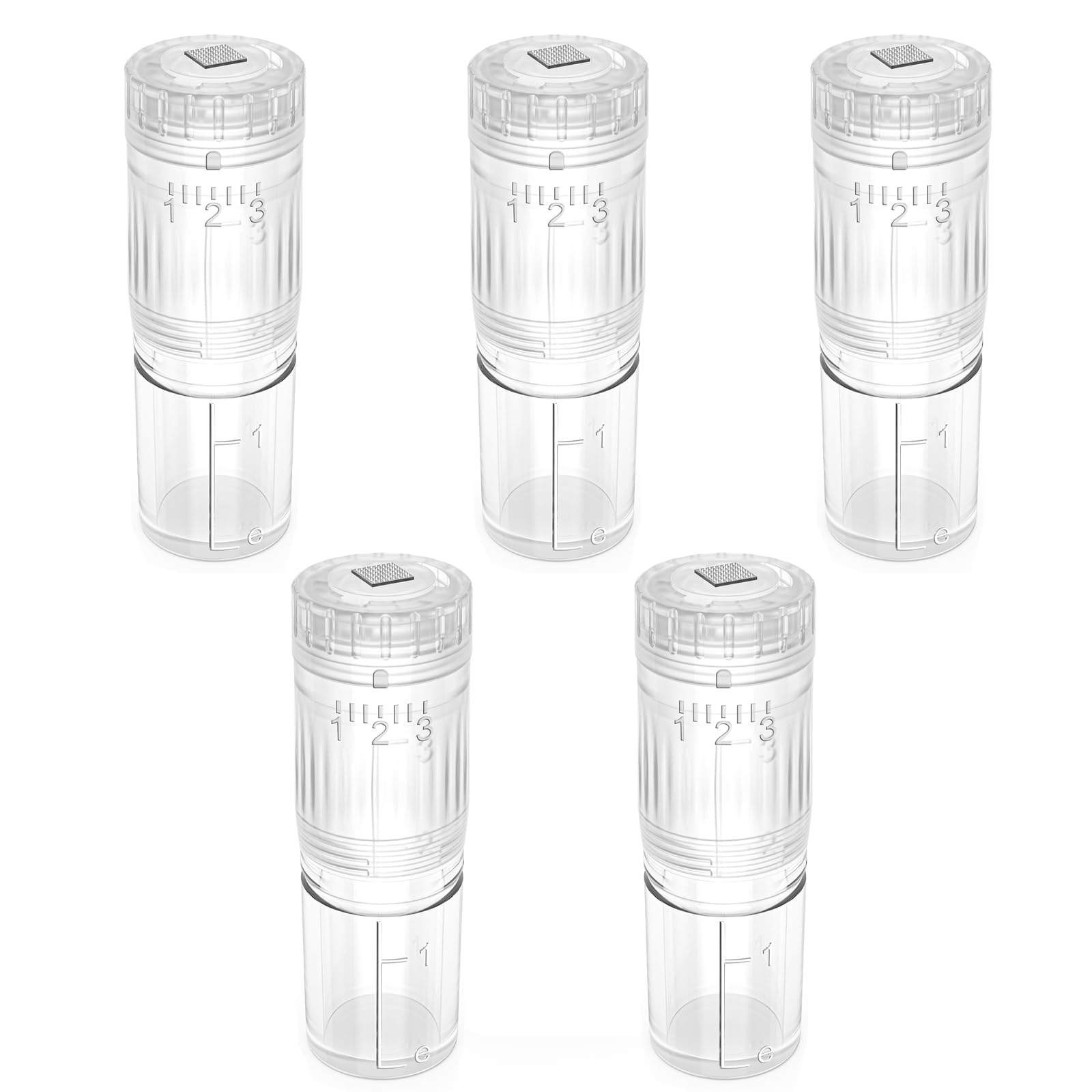 Dr.pen Hydra.Pen H3 Cartridges Nano-HS, Original Hydra.Pen Replacement Cartridges for Microneedling Pen H3 Model, Authentic Disposable Microneedling Cartridges (Nano-HS, 10Pcs)