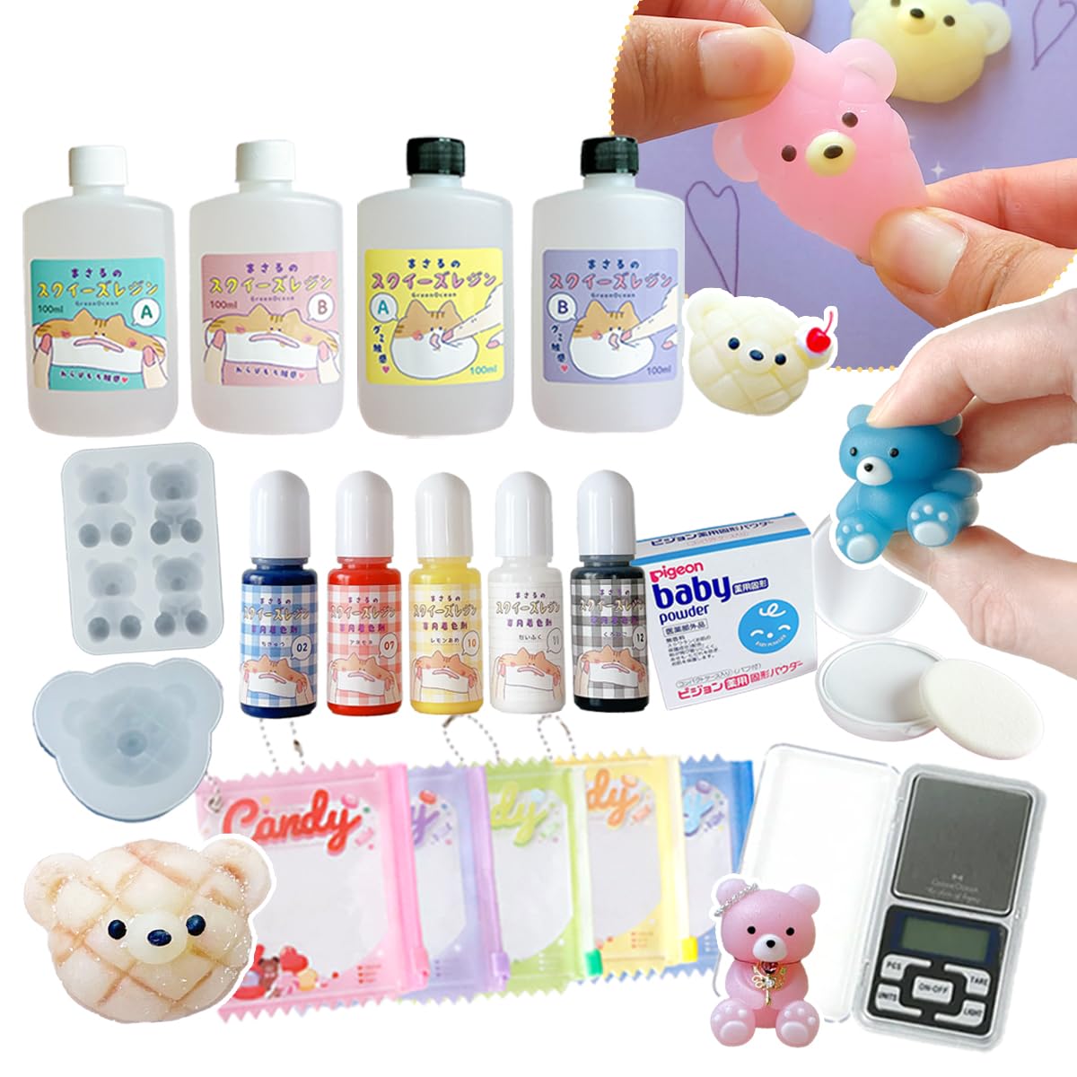 Amazon.co.jp: GreenOcean: スクイーズレジン