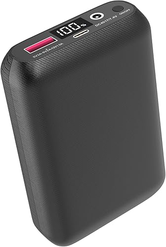 Paquete de batería de 16000 mAh para chaleco calentado, cargador de batería recargable de 5 V7.4 V con pantalla LED y salida CCUSB para chaqueta