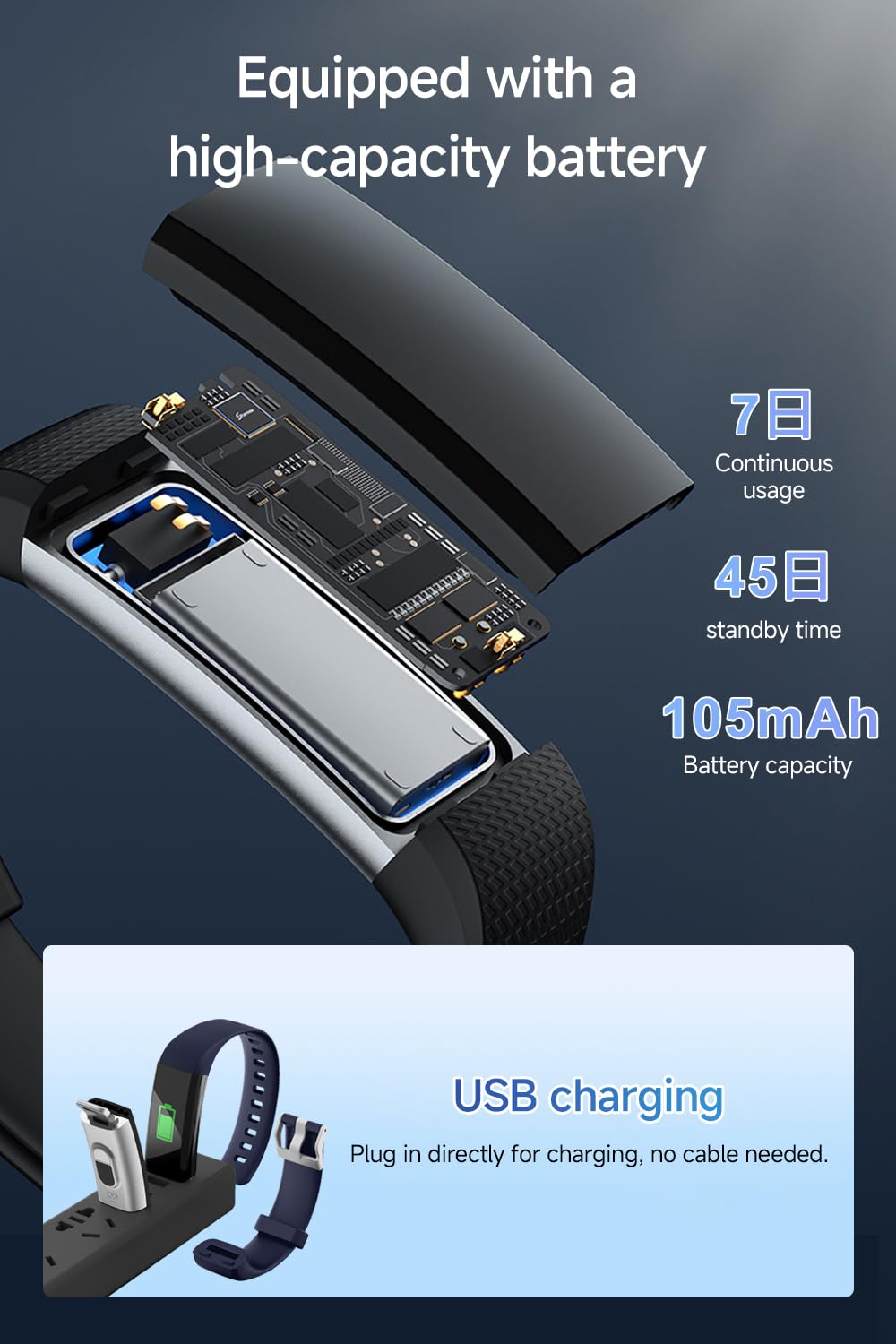 SLuB Smartwatch Multi Sport, monitorowanie aktywności, rejestrowanie snu, powiadomienie o siedzącym trybie życia, długi czas czuwania, pełny ekran dotykowy, wodoodporność IP68, dla iPhone'a i