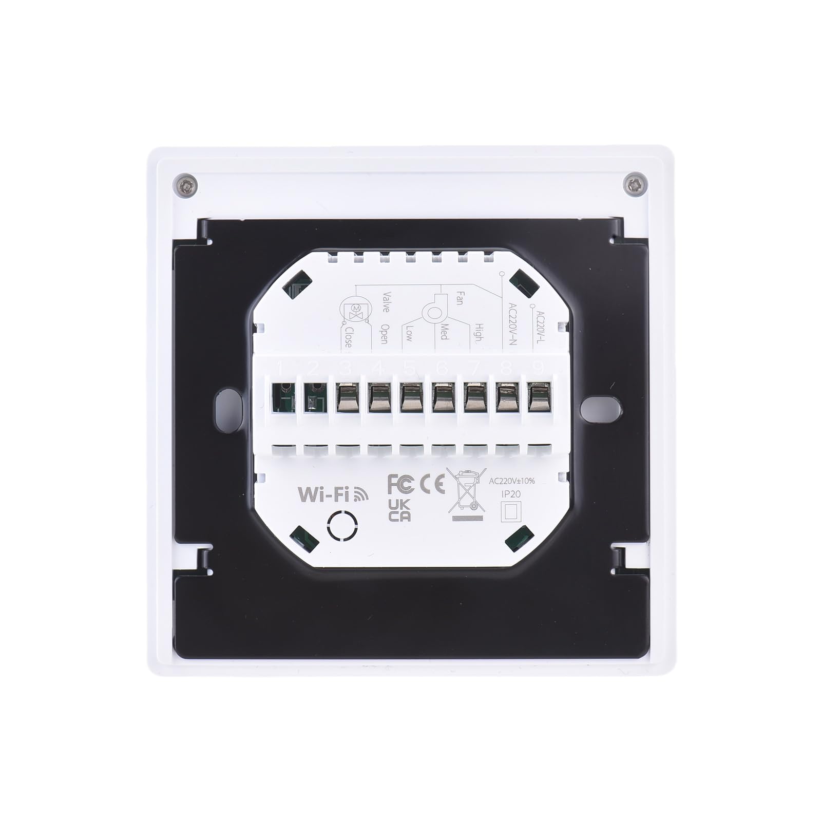 Smart Termostat Dotykowy Ekran, 41-210,2°F (BAC-006AW)