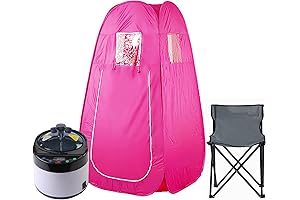 ZONEMEL Full Size Portable Steam Sauna Set, X-Large Pop up Sauna Tent,...