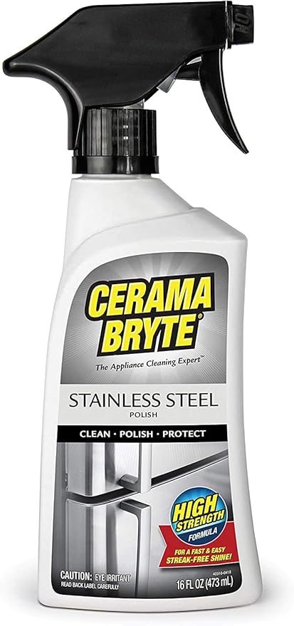 Limpiador para Acero Inoxidable Cerama Bryte 16 oz x 2 miniatura 3