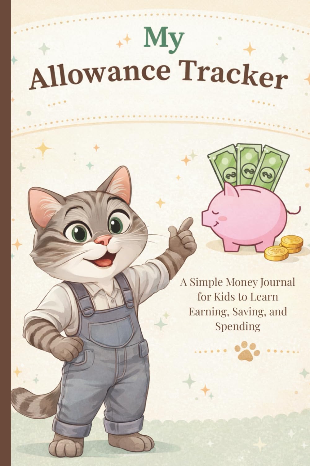 My Allowance Tracker: A Simple Money Journal for Kids to Learn Earning, Saving, and Spending