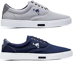 KIT 2 Sapatênis Polo Joy Casual Masculino em Lona