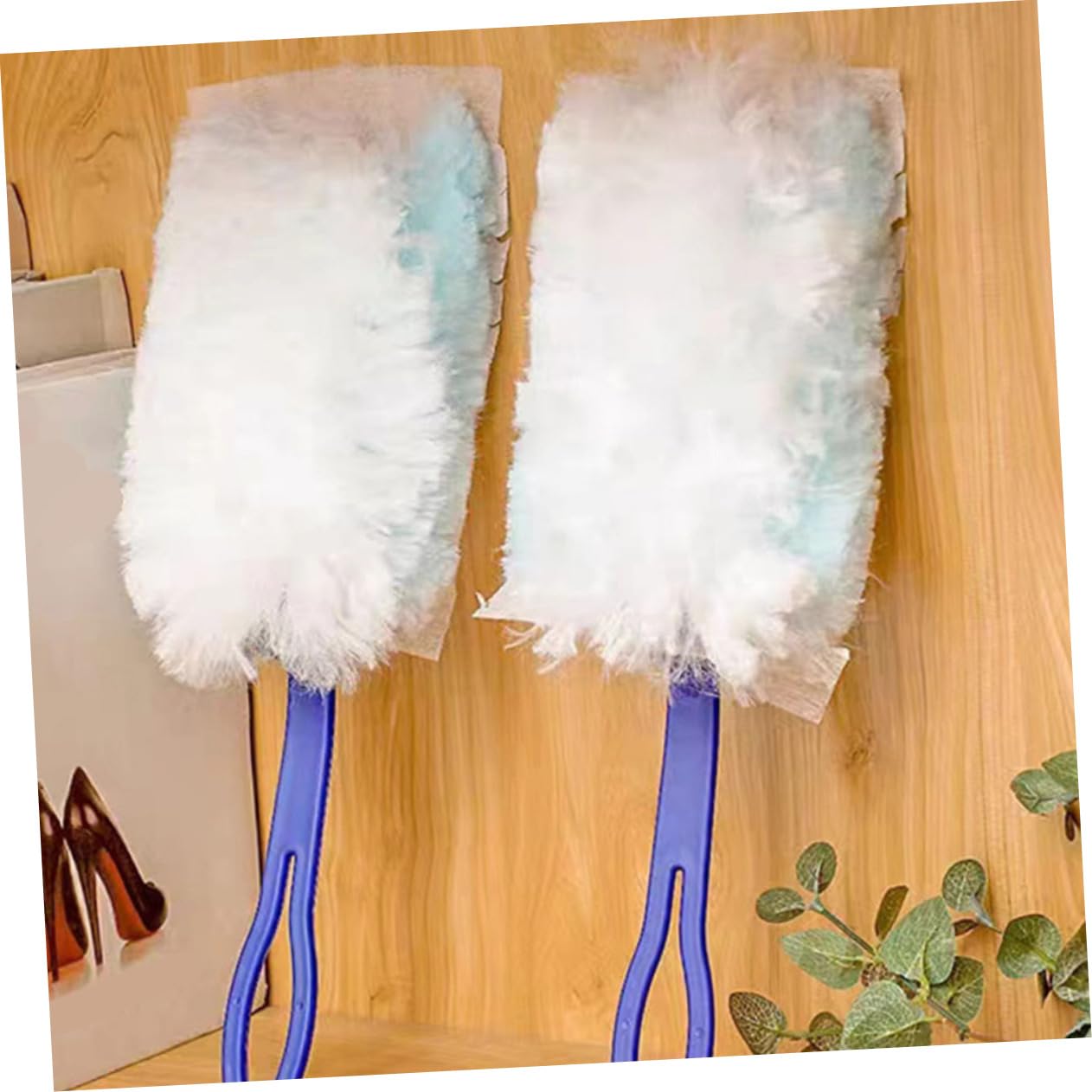 MAGICLULU 5 Set Di Spazzole Elettrostatiche Per La Pulizia Di Spolverini Per Ventilatori Da Soffitto Strumenti Per La Pulizia Di Finestre Gadget Facili Da Installare E Smontare