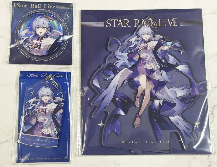 【崩壊スターレイル】ロビン　印象シリーズ　ワンピース　特典つけ　公式正規品 Amazon.co.jp: 崩壊スターレイル ロビン コンサート 3点 公式正規品