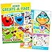 Sesame Street Make a Face Sticker Books for Kids Toddlers -- Set of 2 Books with over 60 Faces and 400 Stickers (Sticker Face Activity Set)