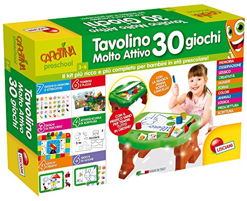 Lisciani Giochi- Carotina Tavolino Molto Attivo