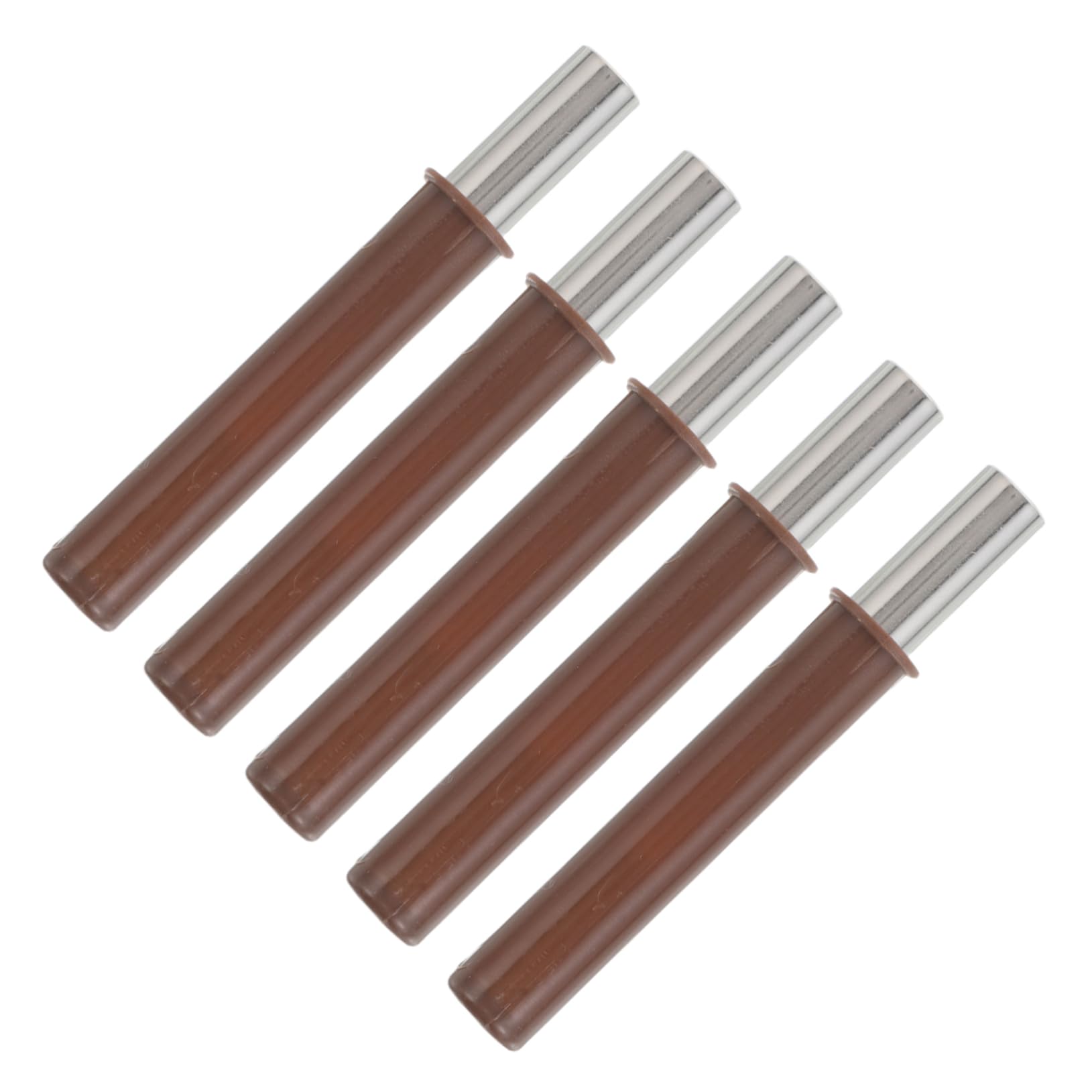 Ipetboom 5pcs Soft Close Damper for Trash Cans Quiet Closing Buffer for Kitchen Bathroom Office Noise Reduction Damping Device for Furniture Installation