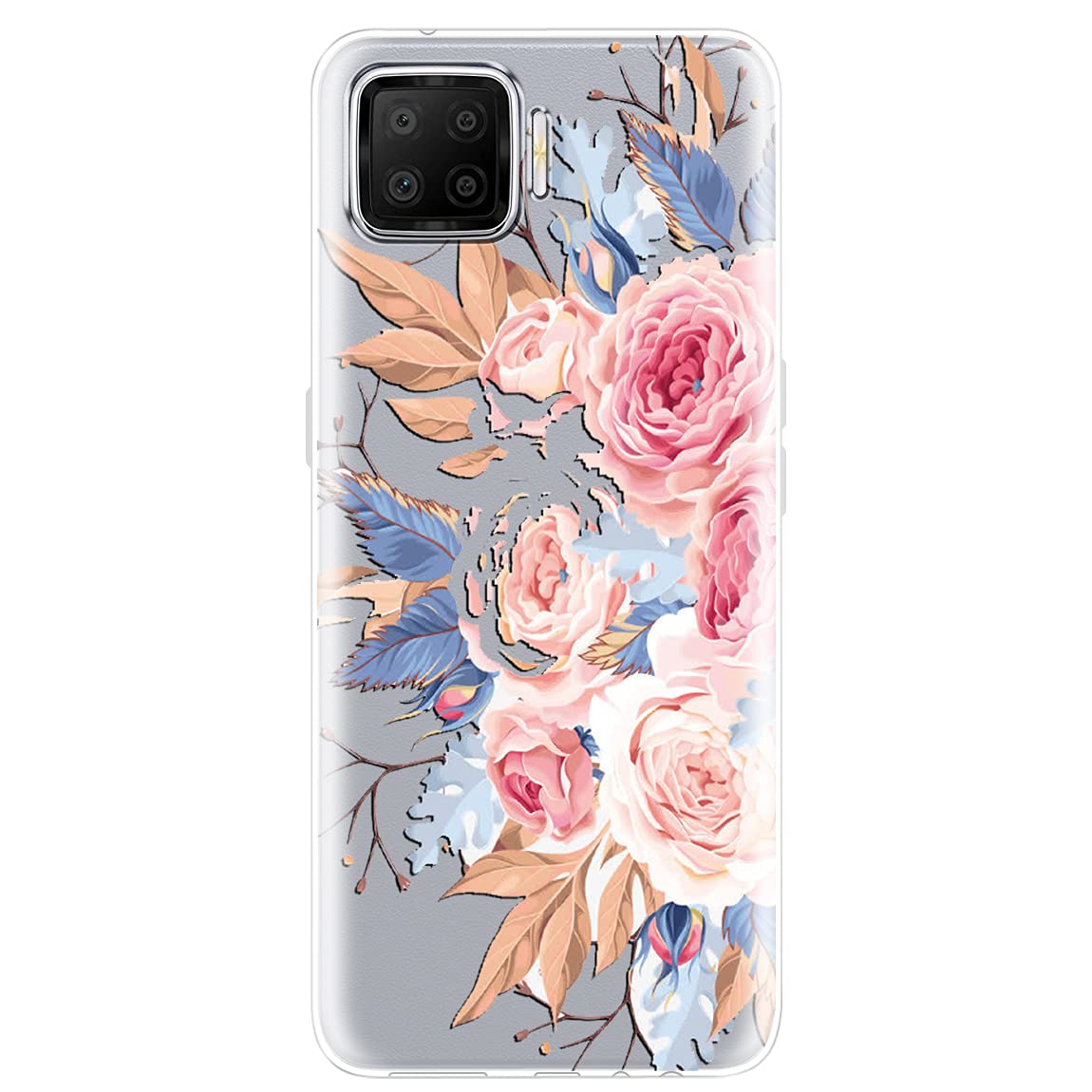 Fashionury Silicone Shock Proof Protective Soft Transparent Printed Back Case Cover for Oppo F17 -V003 (B094VWC5GY) Amazon Price History, Amazon Price Tracker