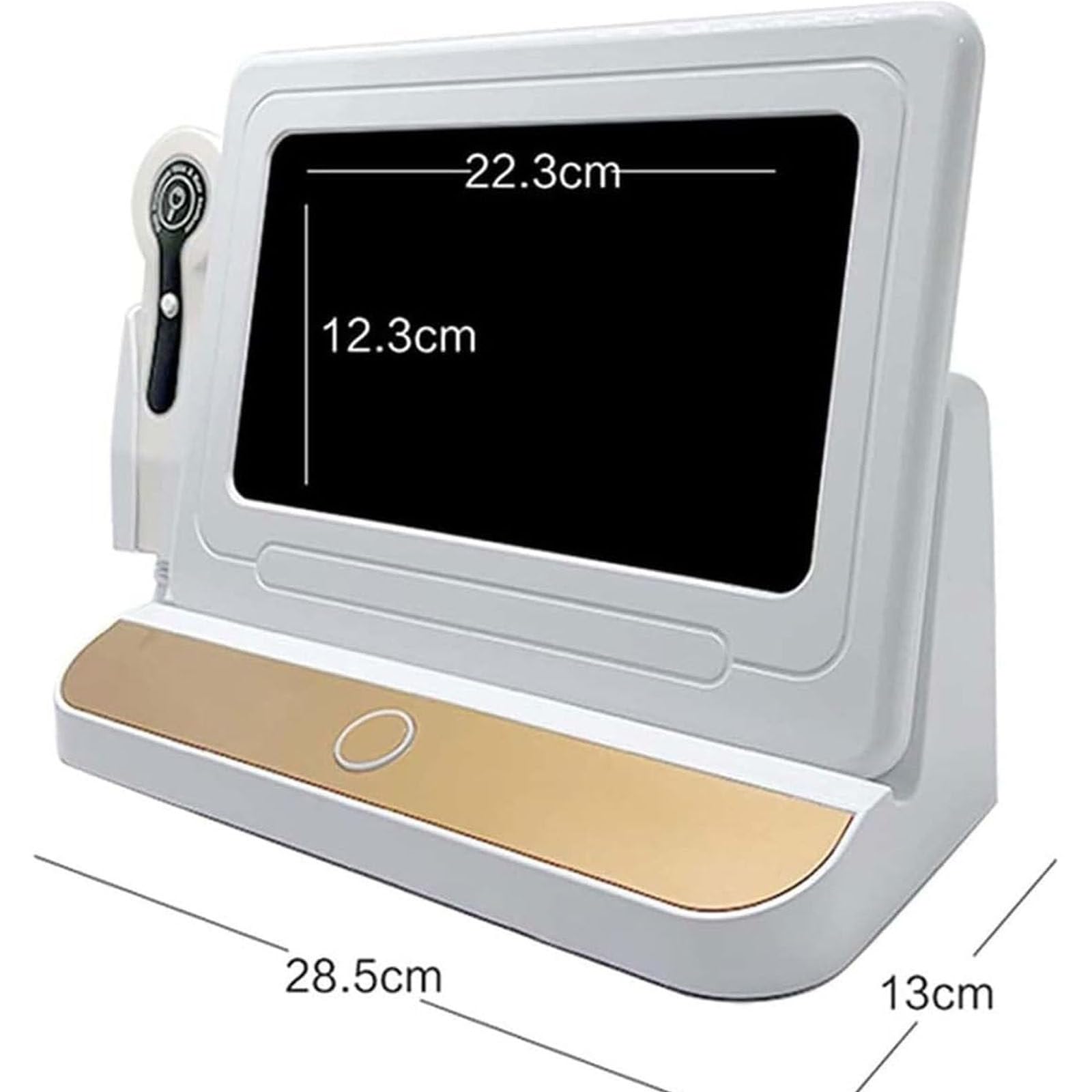 Analizador de piel y cabello, pantalla LCD HD 10 pulgadas, lupa de piel 50X/200X, máquina de análisis de piel profesional, detector digital de folículos pilosos del cuero cabelludo