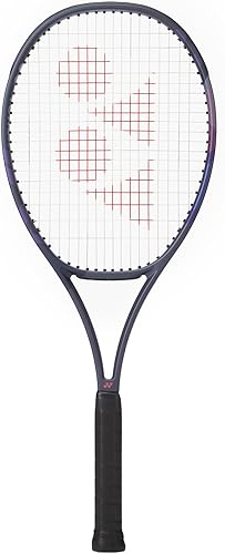 YONEX Percept - Raqueta de tenis 100D para adultos, nivel intermedioavanzado, cuerdas de alto control de 18 x 19, azul marino medianoche, tamaño de
