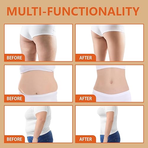 Miniatura 7 de Aceite de masaje anticelulítico y crema caliente con masajeador, removedor natural de celulitis, aceite y masajeador para piernas, brazos y glúteos,