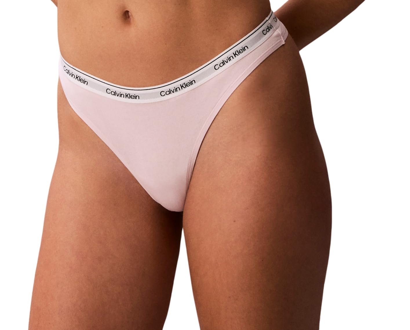 Calvin Klein Women THONG MULTI (Cradle Pink) L