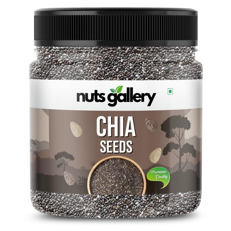 Nuts Gallery Chia Seeds 250g - Seeds for Eating | Seeds for Weight Management | Rich in Calcium, Protein & Fibre (B0DFTGSQXP) Amazon Price History, Amazon Price Tracker