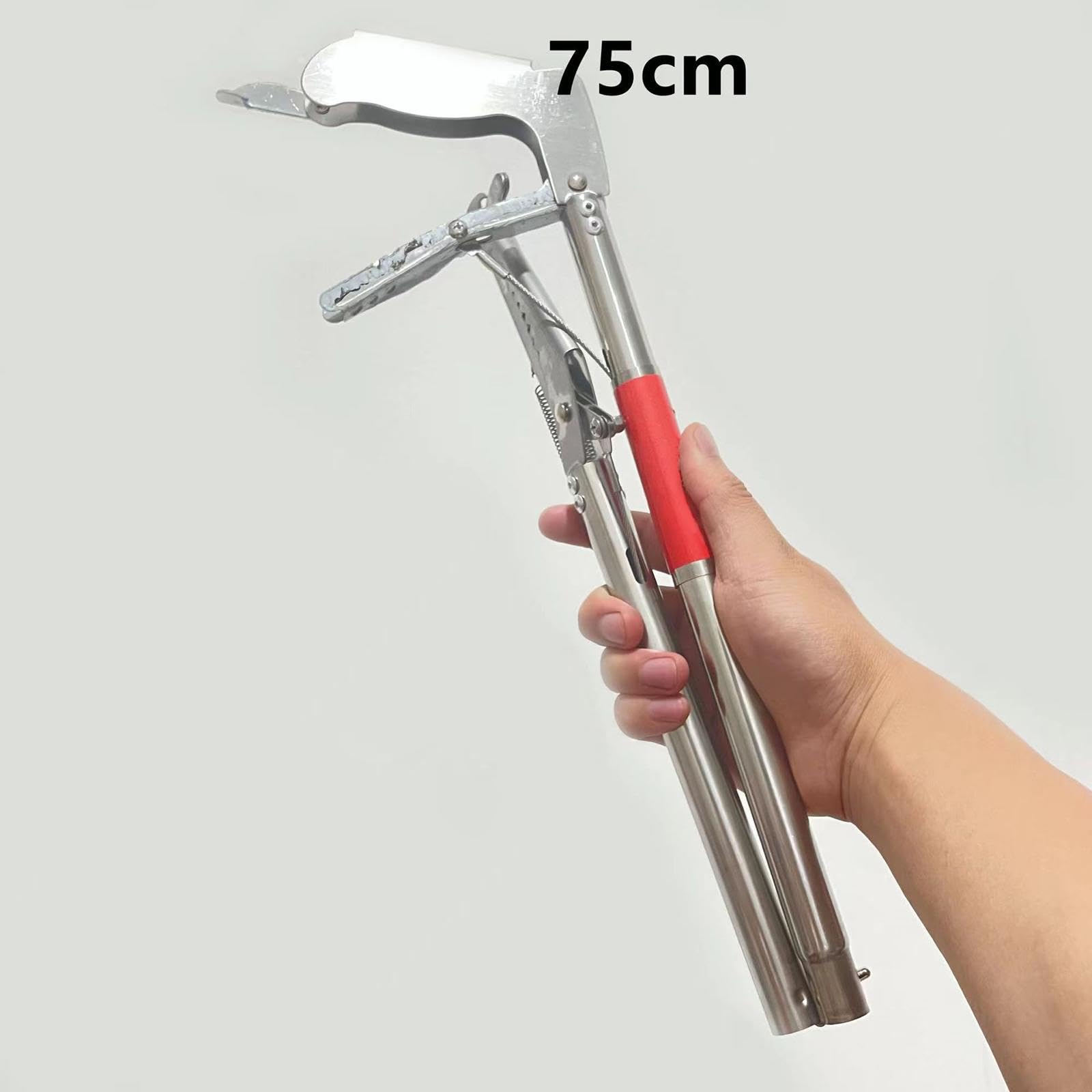 Pinza para Serpientes, Pinza para Cangrejo, Pinza para Reptiles, Herramienta Manipuladora con Autobloqueo, 75CM