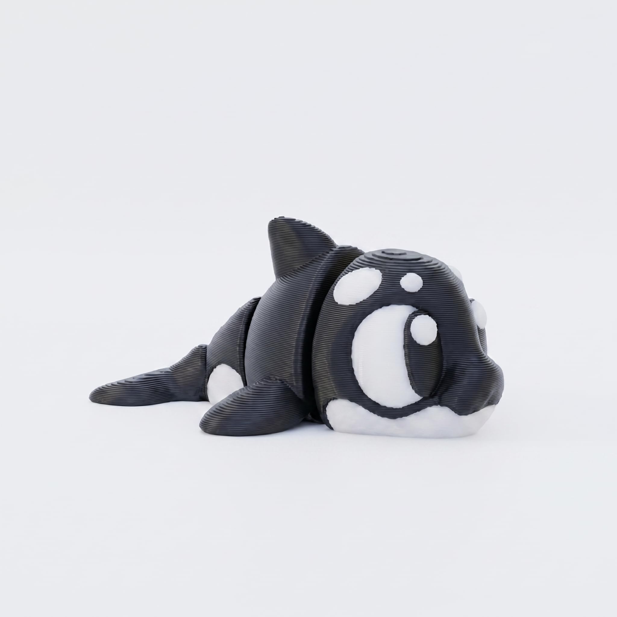 VIKSON INTERNATIONAL® 2 Pcs Whale Cute Chibi Flexi Wiggling Toys