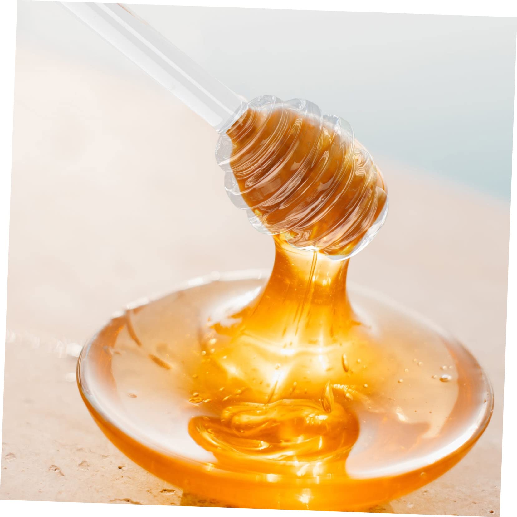 Alipis 1Set Compact Honey Jar with Mixing Sticks Each Transparent Storage Container for Home Bakery and Kitchen Use for Organizing and Displaying Honey