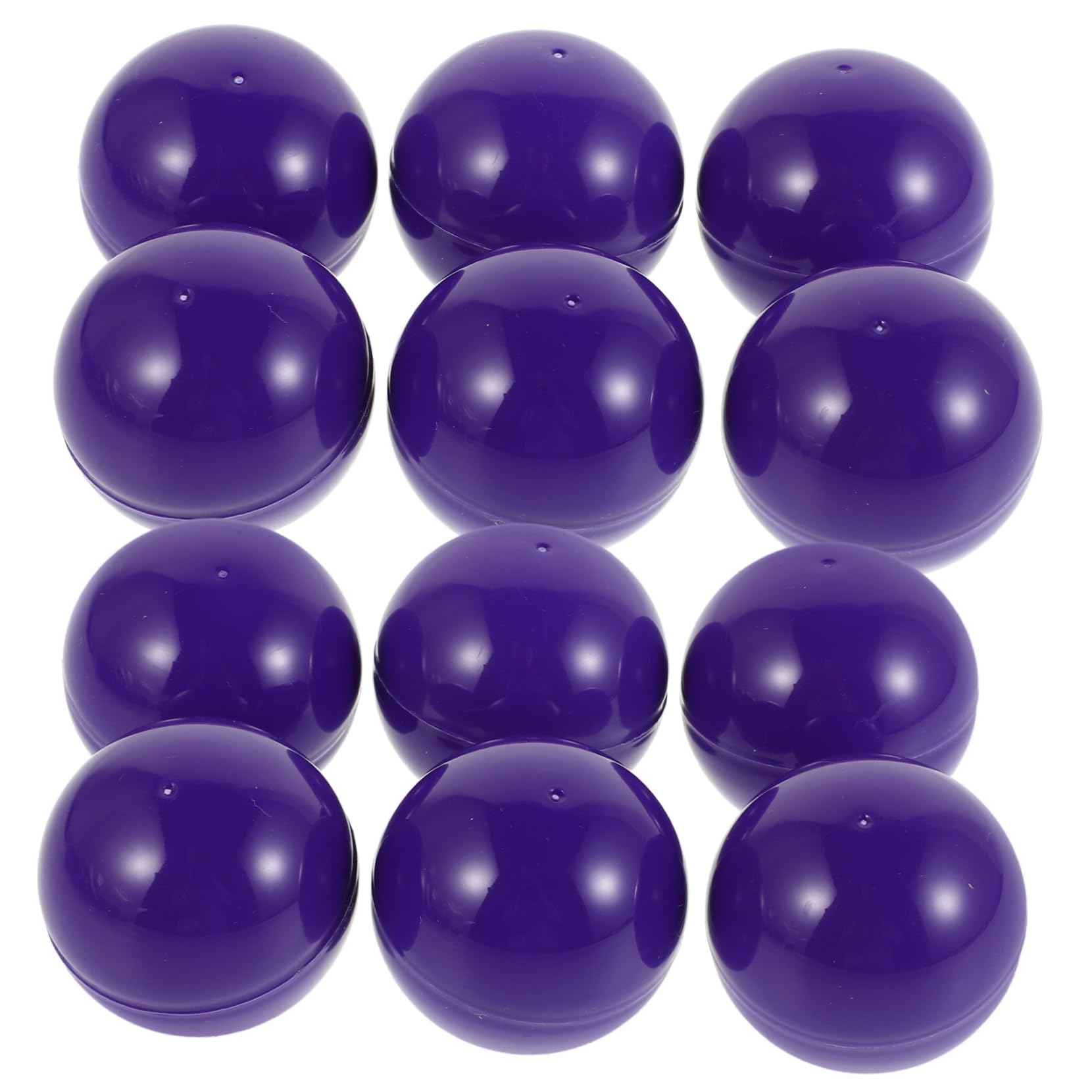 BESPORTBLE 50 Pcs Plastic Raffle Balls Openable Hollow Capsules for Bingo Nights Party Games Fundraising Events and Decorations Easy to Use Smooth Surface for Seamless Prize Draws