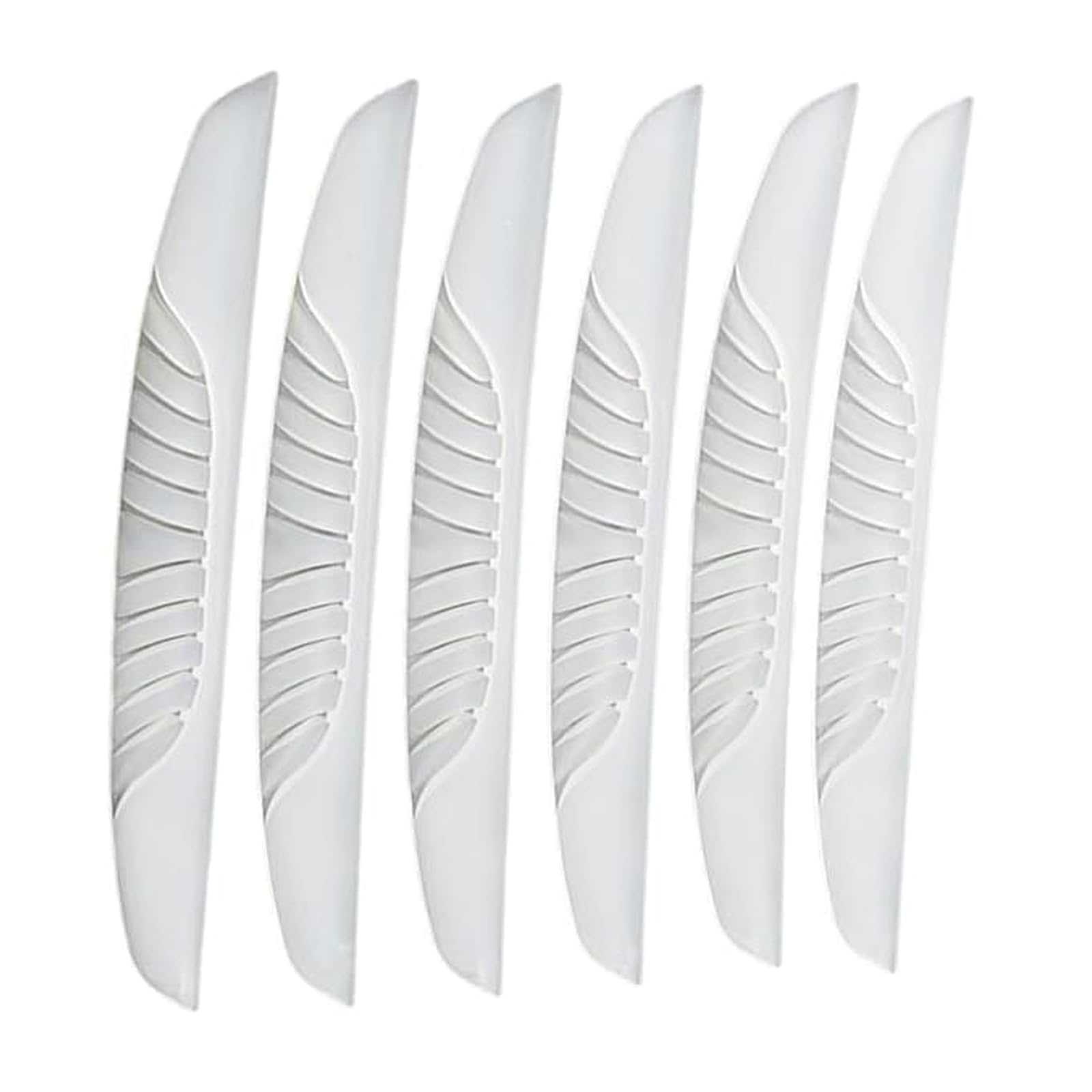 6 Pcs Car Door Edge Guard Strips, Clear Crash Scratch Protectors for All Car & Truck Doors
