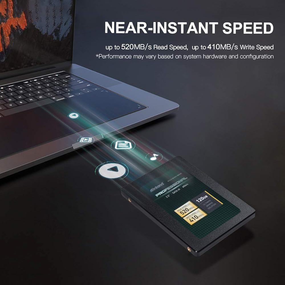 Inland Professional 120GB 3D NAND SATA III 2.5" Internal Solid State Drive thumbnail 2