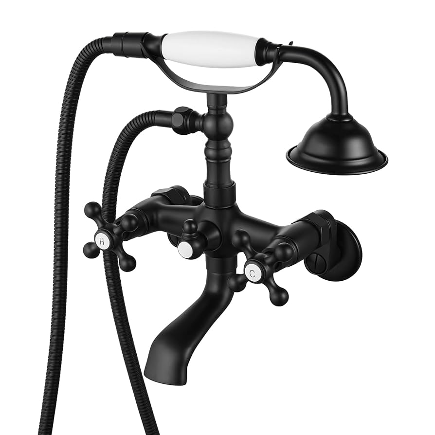 &liebe アントン gotonovo Clawfoot Bathtub Faucet Tub Filler with Hand Held