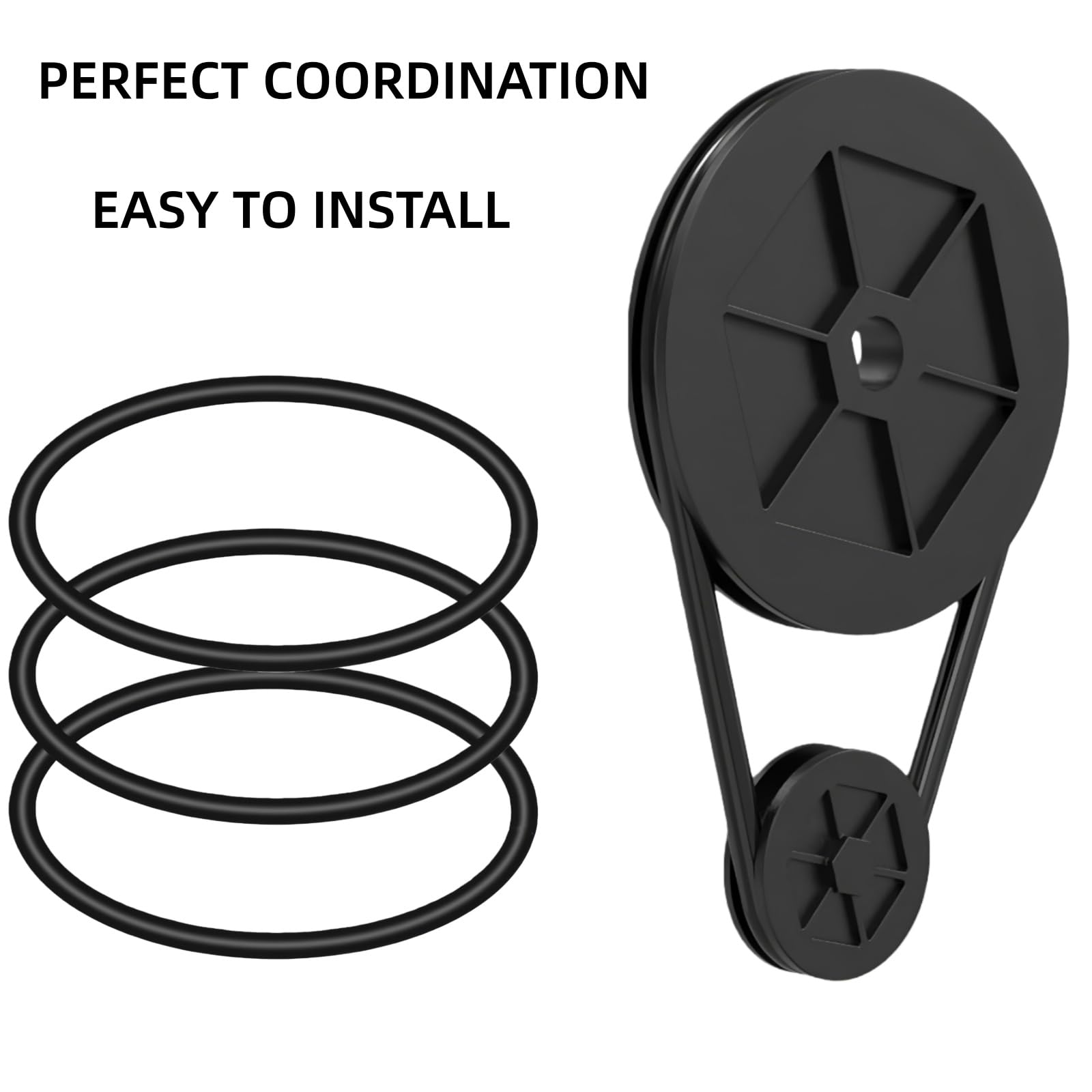 Rock Tumbler Replacement Belt - 5 Pack -5