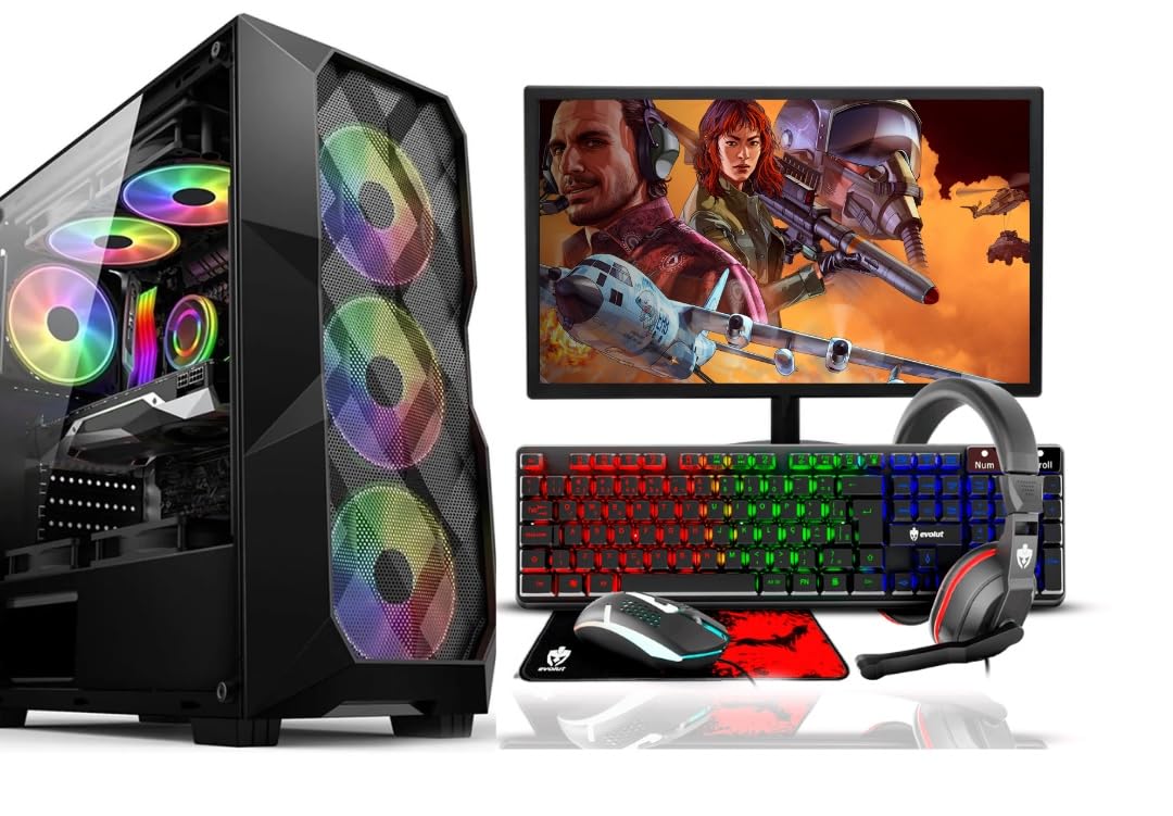 PC Gamer Completo Alligator Shop Intel i7 3770, GeForce RTX 3050