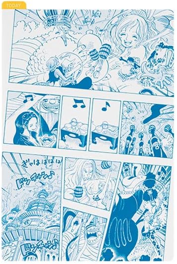 Hobonichi Techo Accessories ONE PIECE magazine: Hobonichi Pencil Board for A6 Size (Memories - Fish-Man Island)
