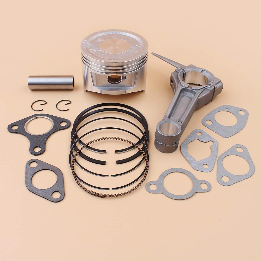 88 Millimetri Anelli Pistone Guarnizioni Biella Set per Honda GX390 188F 13HP Generatore di Benzina Rasaerba 13101-ZF6-W00