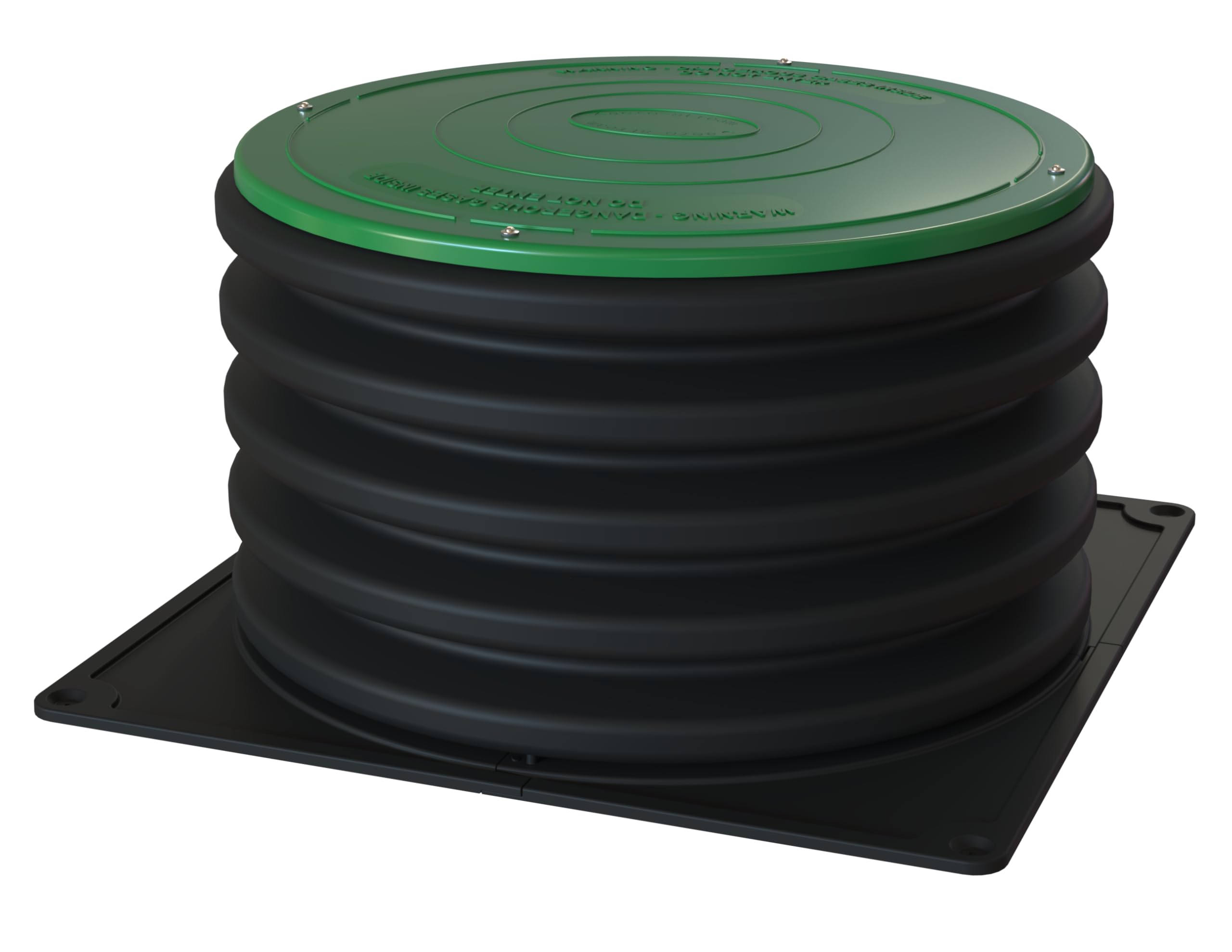 Aero-Stream AS-R16 Septic Tank Riser Kit, 23.5" Diameter x 16" Tall