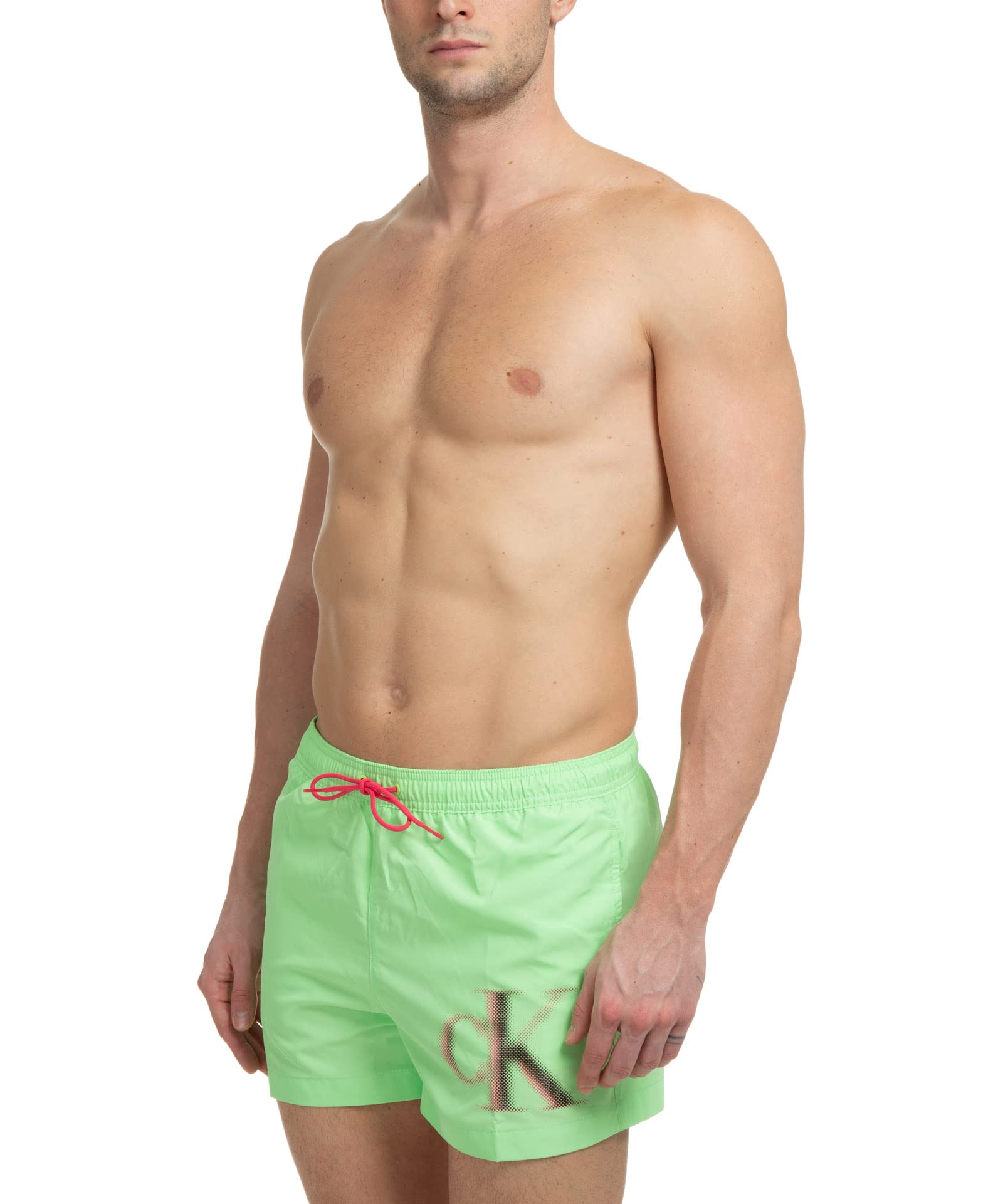 Calvin Klein Hombre ba�Ador Bermuda Lime Mist S