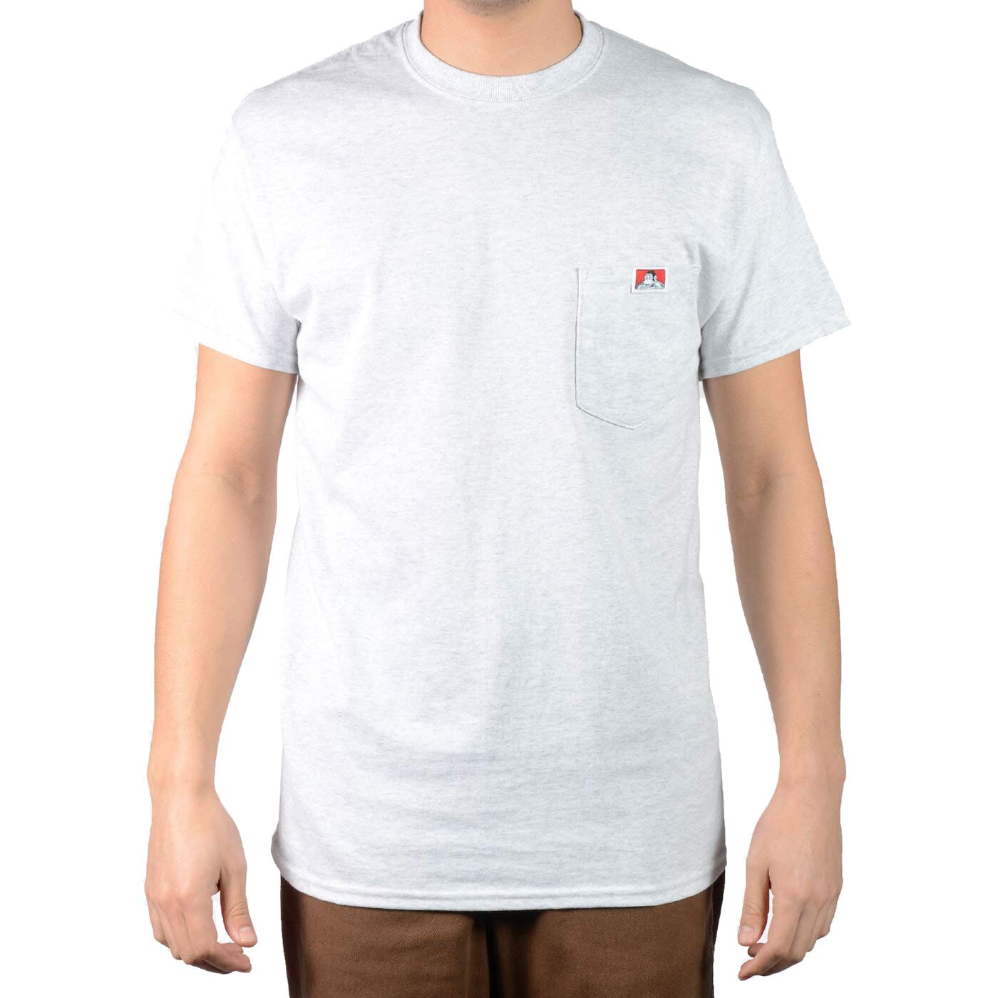 Ben Davis Men's Short Sleeve Heavyweight Pocket T-Shirt