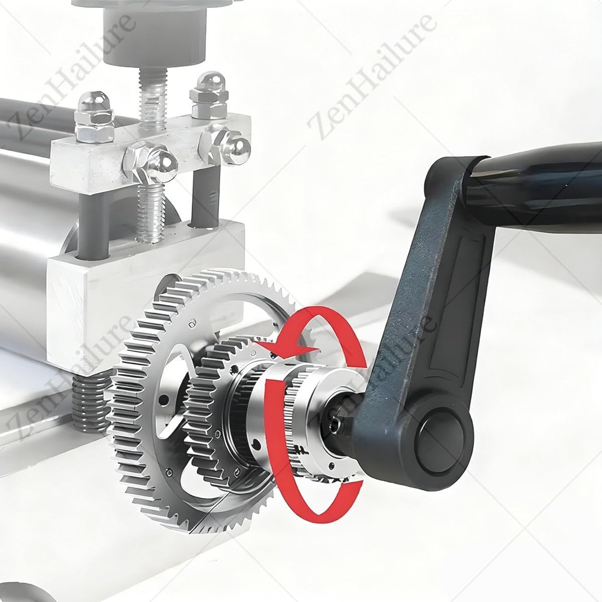 Pressa per incisione manuale per stampa, altezza del rullo regolabile, laminatore professionale per legno e rame, facile da riporre per display decorativi