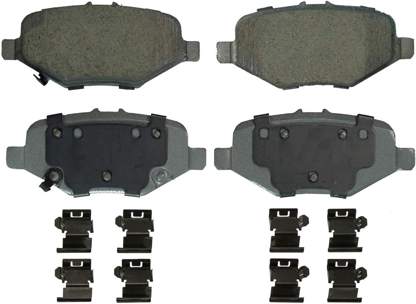 Wagner Brake ThermoQuiet QC1612 Ceramic Disc Brake Pad Set