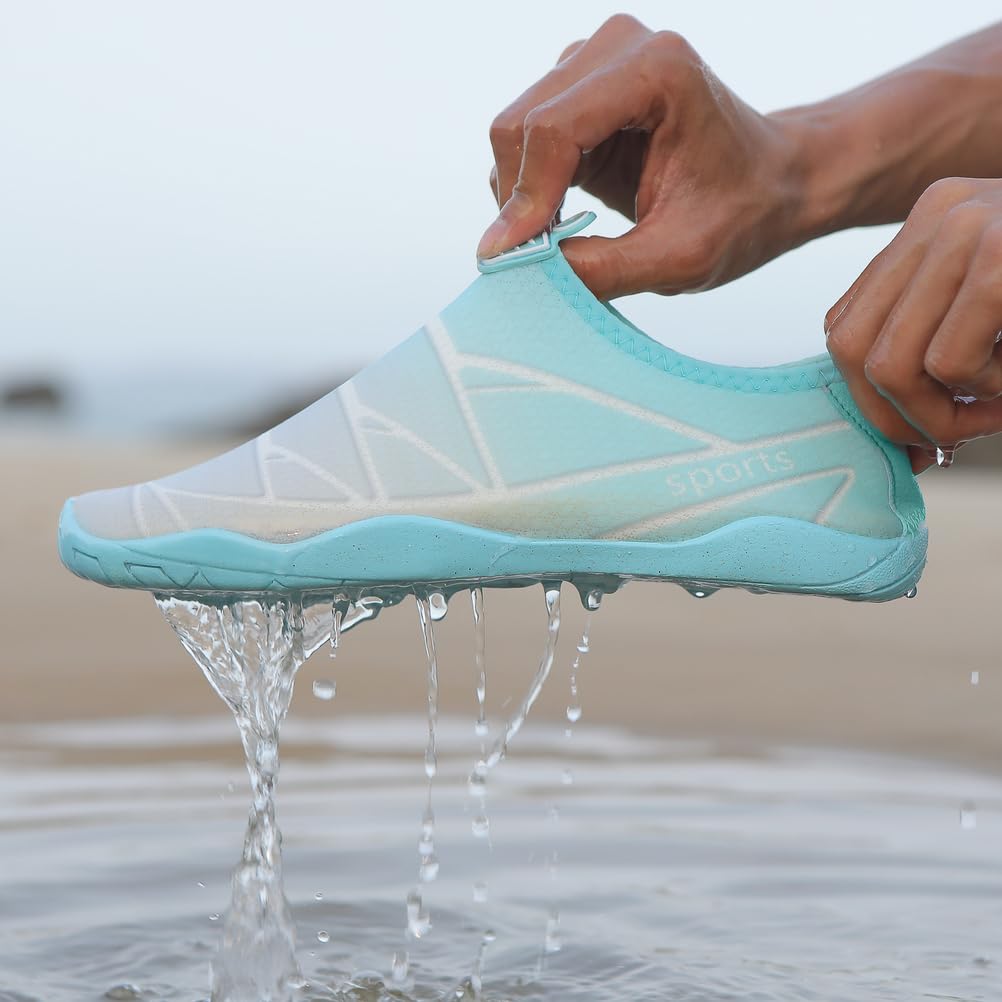 Zapatos Pies Descalzos Secado Rápido para Hombre Mujer, Ligeros Malla Zapatillas Acuáticas para Playa, Natación, Piscina, Senderismo, Actividades Deportivas
