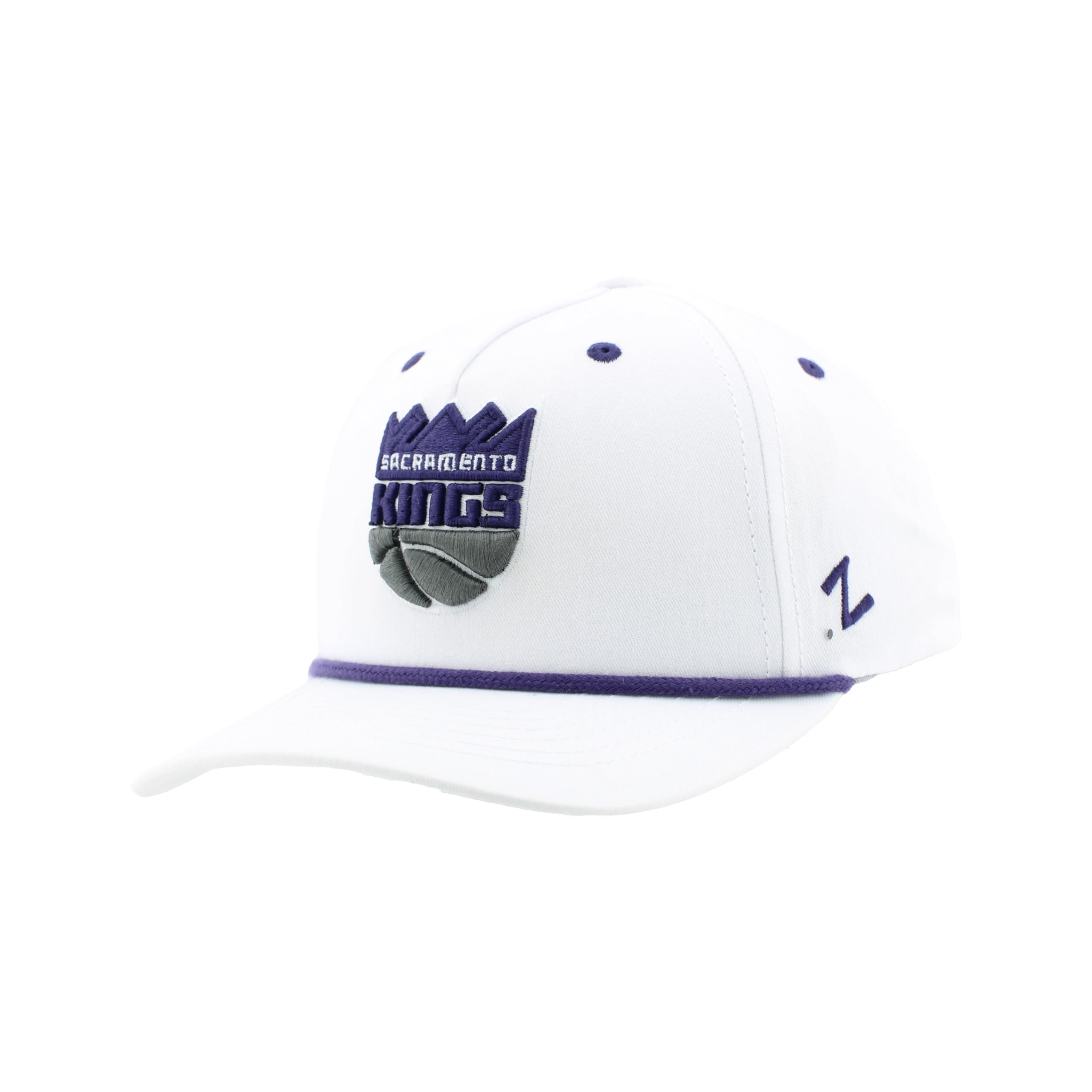 ZHATS NCAA Officially Licensed Rope Snapback Hat - Team Color Adjustable Cap (Dallas Mavericks Shown) - View #3
